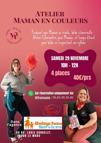 Atelier Maman en couleurs
