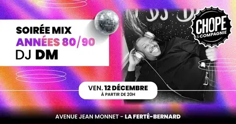 Soirée Années 80/90