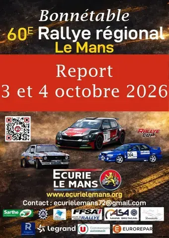 60ème Rallye Régional Le Mans