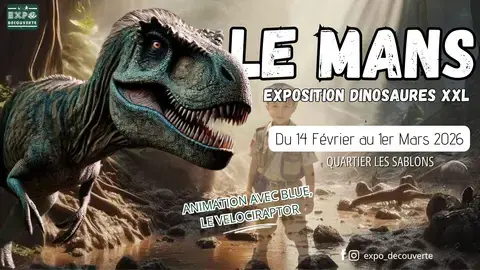 EXPOSITION "A LA DÉCOUVERTE DES DINOSAURES"