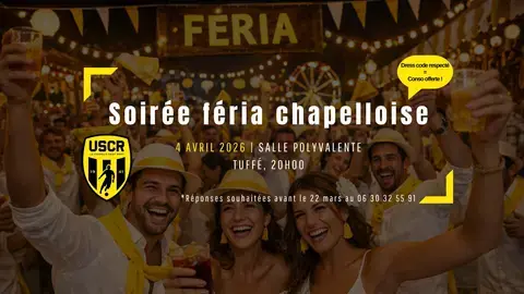 REPAS DU CLUB - SOIREE FERIA JAUNE & BLANCHE