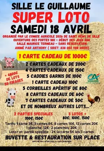 Super loto du Comice agricole