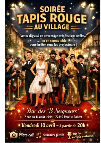 Soirée tapis rouge