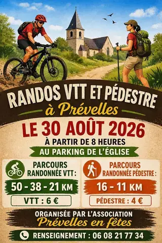 Randos VTT et pédestre