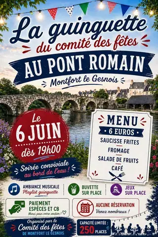 Guinguette au Pont Romain