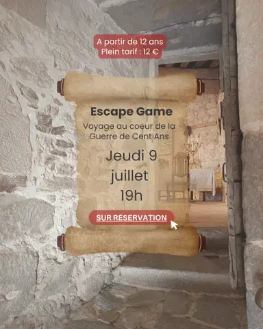 Escape-game « Voyage au cœur de la Guerre de Cent Ans »