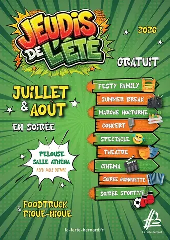 Jeudi de l'Eté : "Soirée sportive"