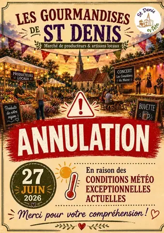 ANNULÉ - Les gourmandises de St Denis