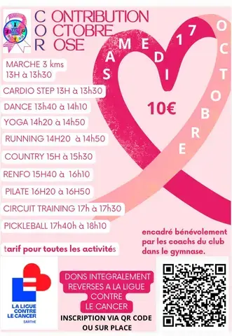 Contribution Octobre Rose – Rouez