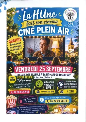 La Hune fait son cinéma - Ciné plein air