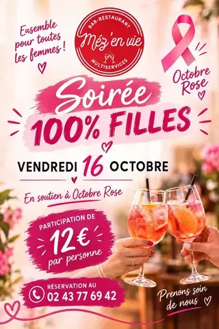 Soirée 100% filles