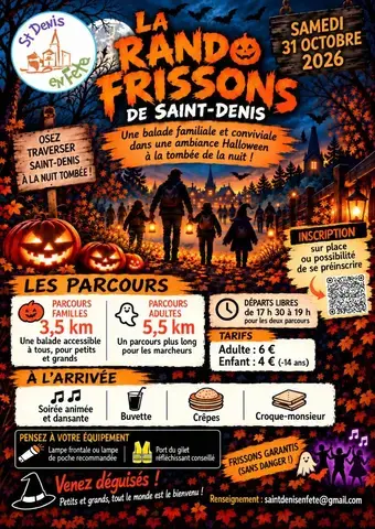 La Rando Frissons de Saint-Denis