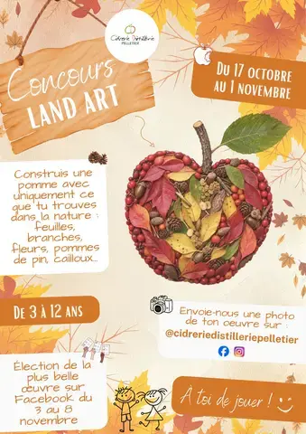 Concours Land Art - Cidrerie Distillerie Pelletier