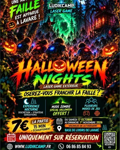 Halloween nights - Laser game extérieur
