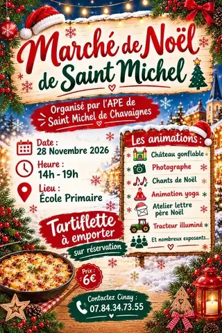 Marché de Noël de Saint Michel