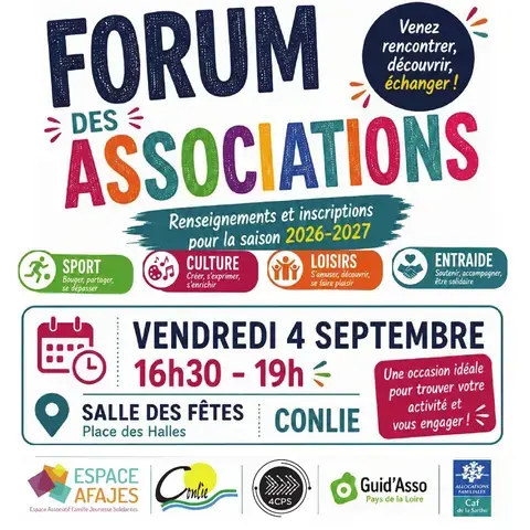 Forum des associations de Conlie