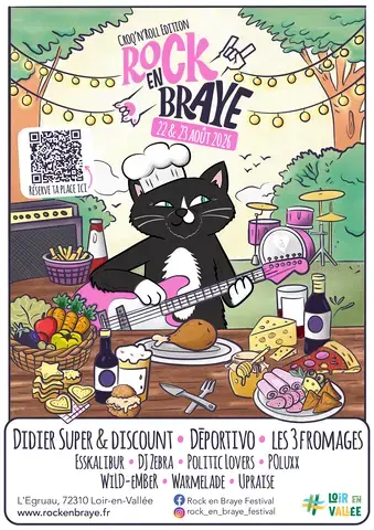 Festival Rock en Braye edition Croq'n'Roll