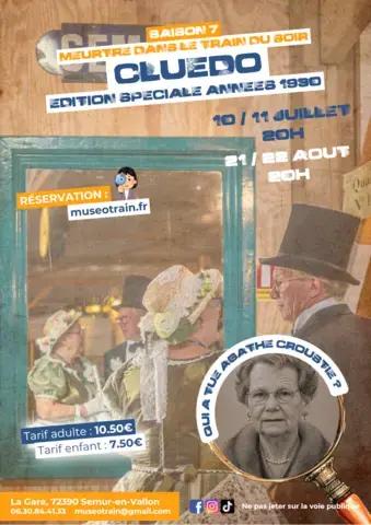 Cluedo, saison 7 : meurtre dans le train du soir
