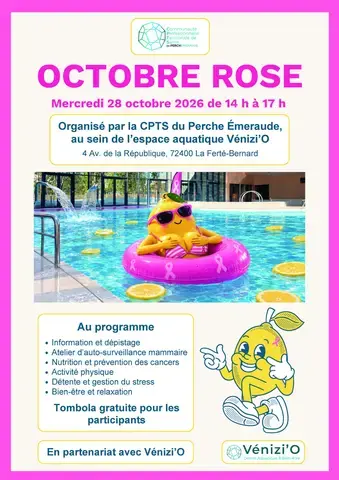 Journée spéciale Octobre Rose à Venizi'O