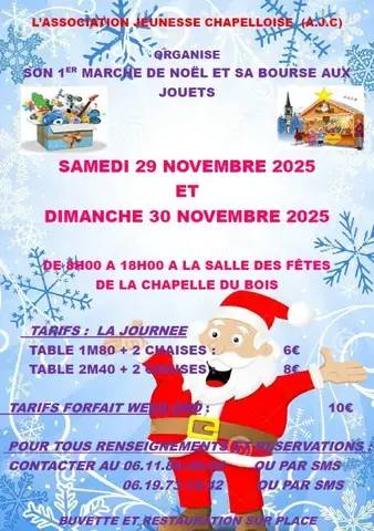 Marché de Noël et bourse aux jouets