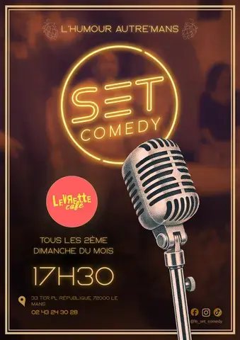 Le Set Comedy au Levrette Café