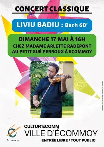 Concert classique Liviu Badiu : Bach 60'