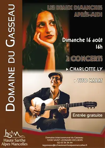 Les Beaux Dimanches Après-midis : Charlotte Ly + Tito Nabat