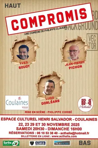 "COMPROMIS" de Philippe Claudel par la Compagnie Acthalia