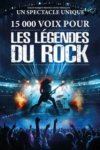 15 000 Voix pour les légendes du rock