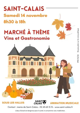 Marché à thème : Vins et gastronomie