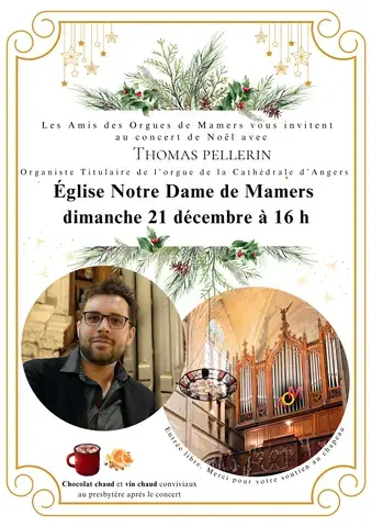 Récital d'orgue de Noël avec Thomas Pellerin