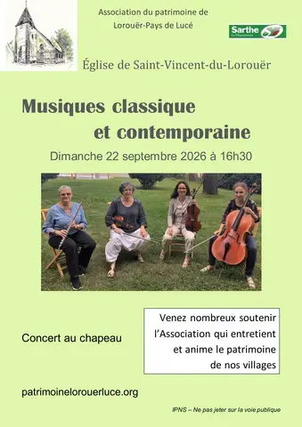 Concert Musique classique et contemporaine