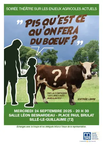 "Pis qu'est-ce qu'on fera du boeuf?" - Théâtre