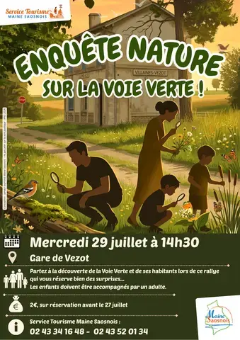 Enquête nature sur la Voie Verte - ANNULÉ