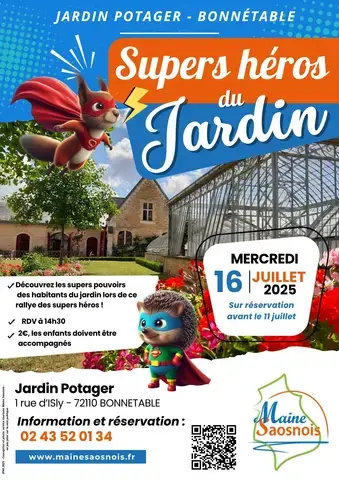 Supers héros du jardin