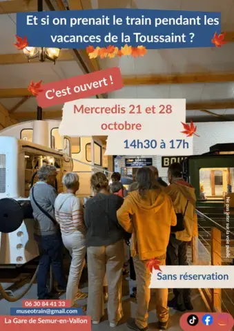 Vacances de la Toussaint au Muséotrain