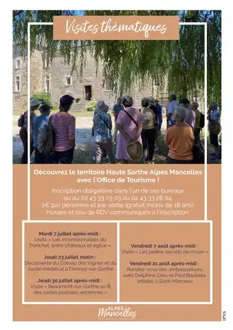 Visite "Les incontournables du Tronchet, entre châteaux et église"