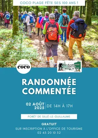 Randonnée commentée au Lac de Sillé