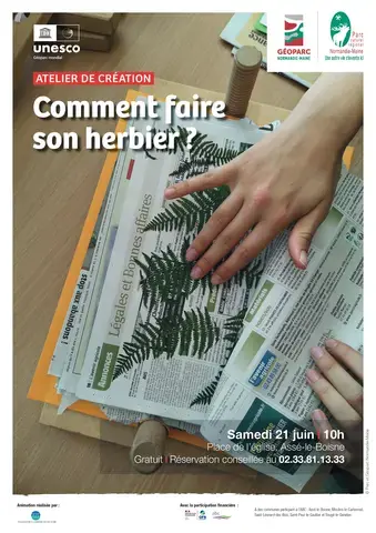 Atelier "Comment faire son herbier ?"