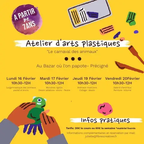 Atelier d'Arts Plastiques "Le Carnaval des animaux"