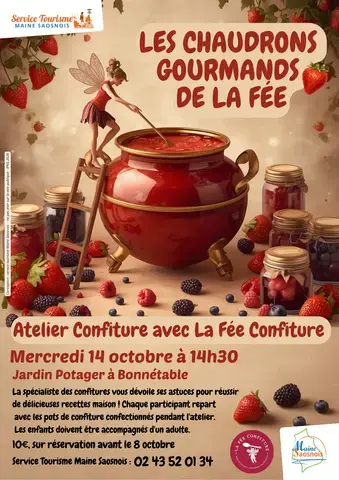Atelier confiture avec la Fée Confiture