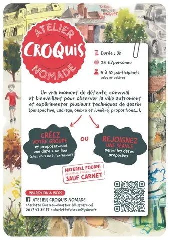 Atelier croquis nomade