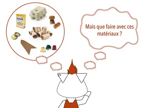 Les défis durables de Babelio, les matériaux de réemploi