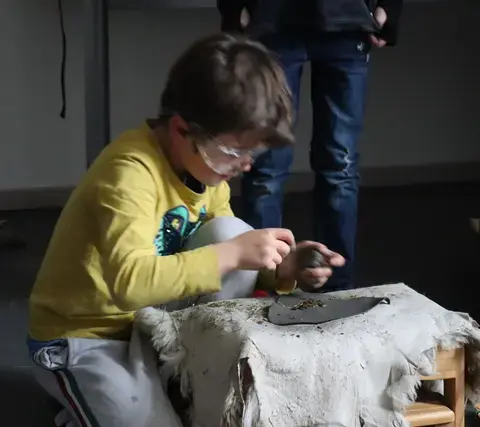 Atelier "Feu médiéval" par le Manoir de la Cour