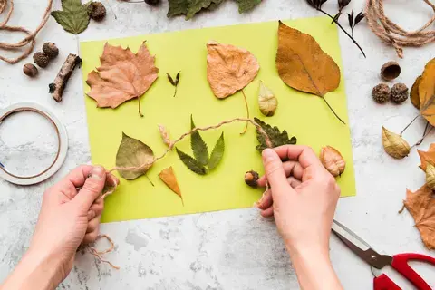 Atelier 5-7 ans "Le secret des feuilles"