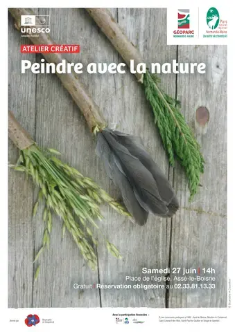 Atelier "Peindre avec la nature"