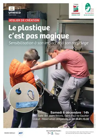 Atelier "Le plastique, c'est pas magique"