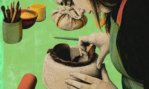 Atelier poterie – Les mains dans la terre