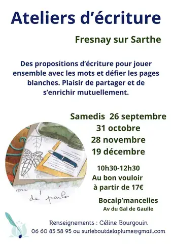 Atelier d'écriture