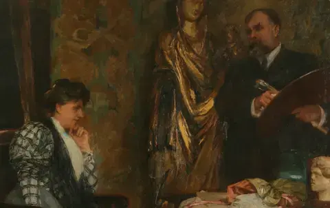 Exposition "Albert Maignan, un virtuose à la Belle Époque" au musée de Tessé